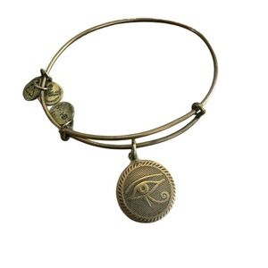 Alex and Ani Gold Eye Charm Bracelet